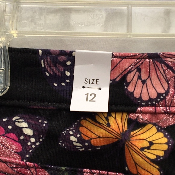 NWT 12 Children’s Place Junior Girls Kids Butterfly Jeans Pants - Picture 6 of 6